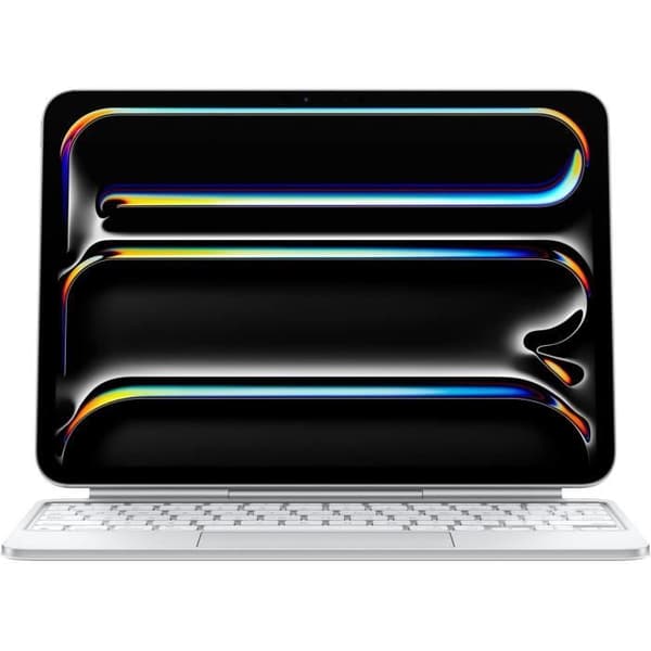 Tangentbord för Apple Magic Keyboard för iPad Pro 11 tum (M4) - Franska - Vit