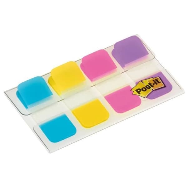 Stela mots - POST-IT - 40 stycken - Klara färger - Snabb identifiering