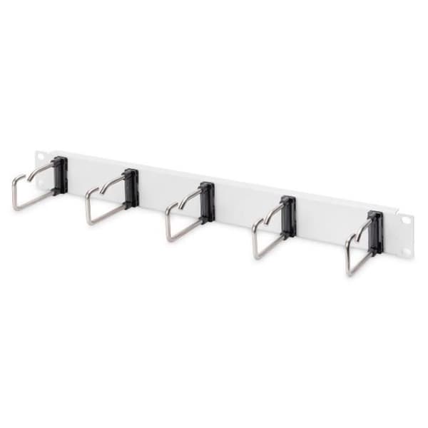 Kabelhanteringspanel - DIGITUS - DN-97666 - 5 stålstöd - Grå - 482,6 mm