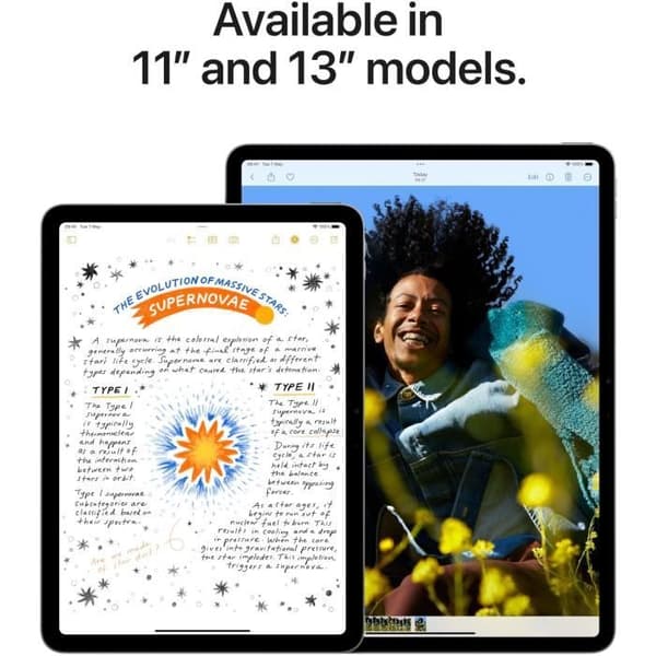 Apple - iPad Air (2024) - 11" - WiFi + Cellular - 1 To - Blå