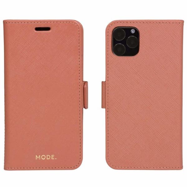 Hus - DBRAMANTE - DB-MIXIRURO5327 - Läder - Rosa - Flip för iPhone 11 Pro