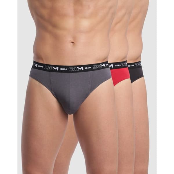 3-pack av bomullsunderkläder Stretch[] Herr