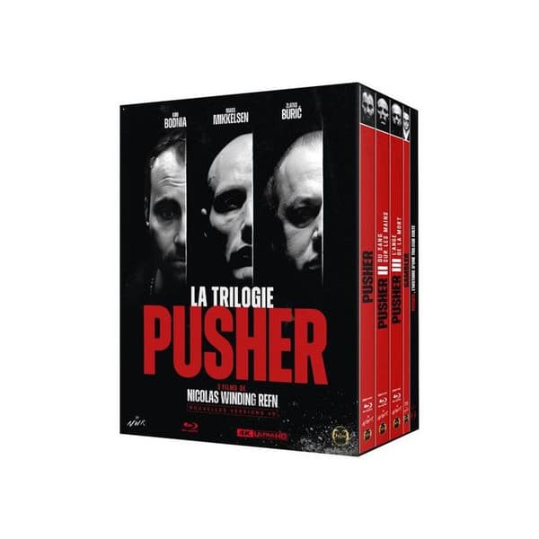 Pusher trilogin Blu-ray 4K Ultra HD