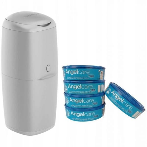Abakus - KLASISK SÄNGKLÄDSET + 5 INSERT ANGELCARE GRÅ