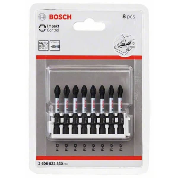 Bosch tillbehör 2608522330 2608522330 Phillips bit PH 2 1 set