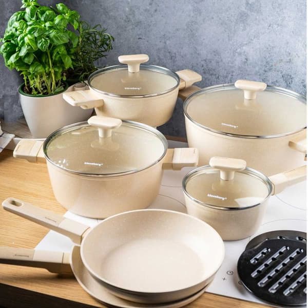 SET 12 DELAR MARMORGRYTOR KLAUSBERG KB-7833