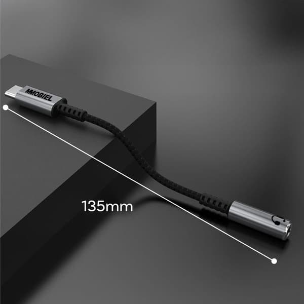 Mmobiel ljud - video adapter - 16Bit USB-C till AUX-adapter