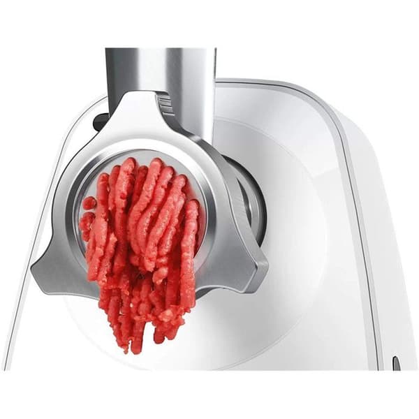 Bosch SmartPower Köttkvarn, Rostfritt Stål, Vit - MFW2515W