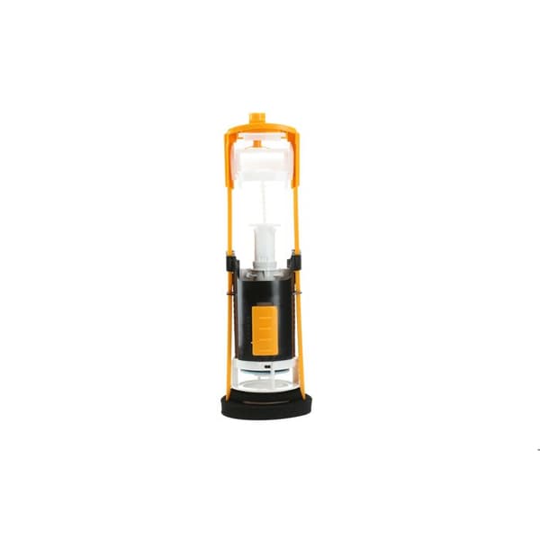 Dubbelflöde WC-mekanism kromknapp + standard flottörventil - GARIS - W03-6500G