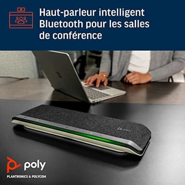 Smart högtalare - PLANTRONICS - Sync 60 - USB-A och USB-C - Bluetooth 5.0 - Svart