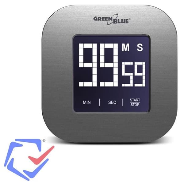 GreenBlue GB524 Stoppur Digital Magnetic Timer