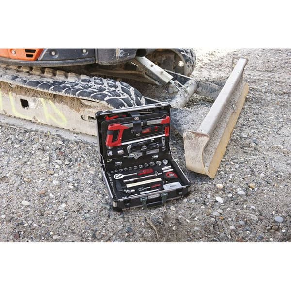 Underhållsset - KSTOOLS - Ultimate - 131 delar - Aluminium - Grå