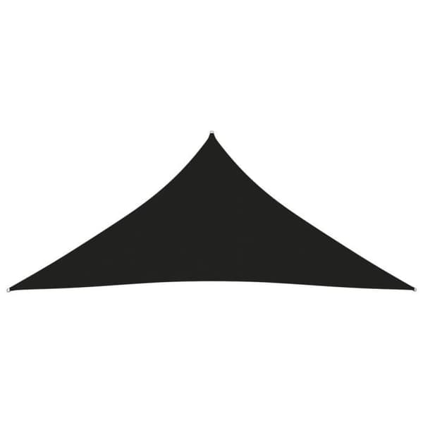 vidaXL Parasol Sail Triangular Oxford Tyg 3x4x4 m Svart