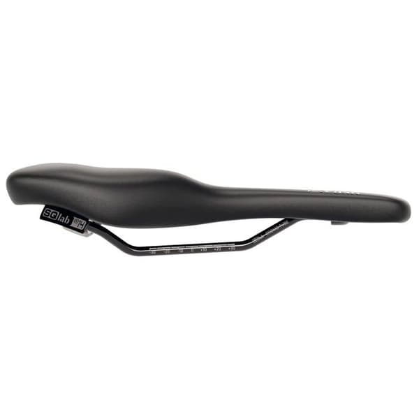 Sadel - SQlab - 2393 - Aktiv M‑D profil med nivåer - Bredd 14–17 cm - Svart