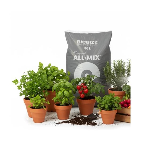 BIOBIZZ Blomjord All-Mix - 50 L påse