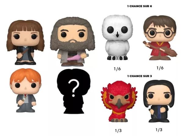 Funko - Harry Potter - Pack 4 Bitty POP-figurer! Hermione 2,5 cm