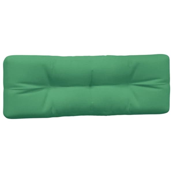 vidaXL Palettkuddar set om 2 grön tyg 360738