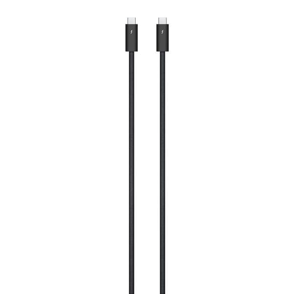 Apple Thunderbolt 4 Pro strömkabel 1,8 m Svart