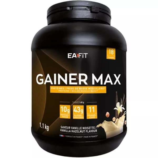 Eafit Gainer Max Vanilj Hasselnöt 1,1 kg