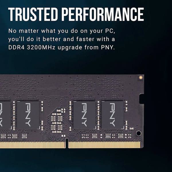 Bärbar dator minne - PNY Performance - DDR4 - 8 GB - 3200MHz
