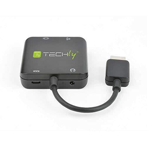 HDMI 1.4 4Kx2K Audio Extractor - Svart