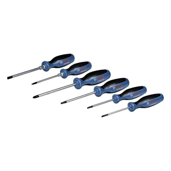 Bosch Professional - Set med 6 skruvmejslar