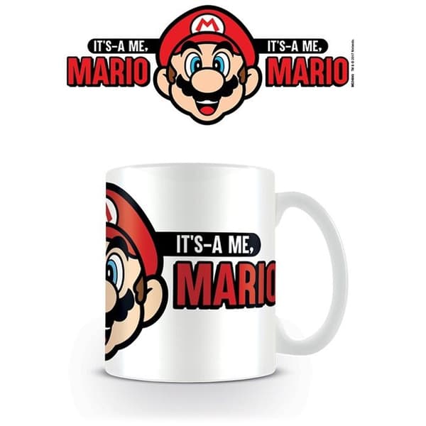 Super Mario Mugg in box Its A Me Mario vit