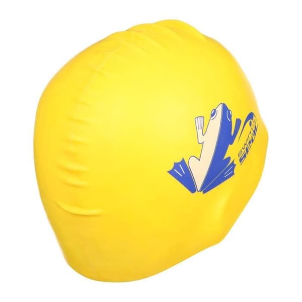SEAC Bonnet i Premium Silikon - Barn - Gul