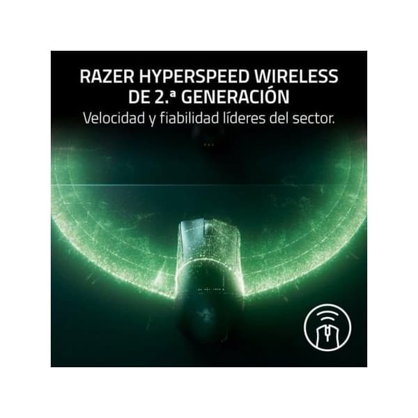 Razer DeathAdder V4 Pro Trådlös Mus Svart Hög Precision