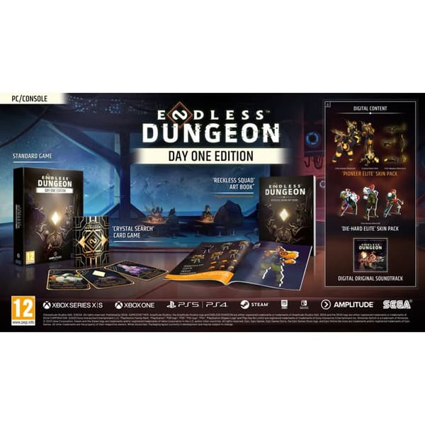 ENDLESS Dungeon - Dag Ett Utgåvan - PS4 - 3 Spelare - Action - Rogue-lite