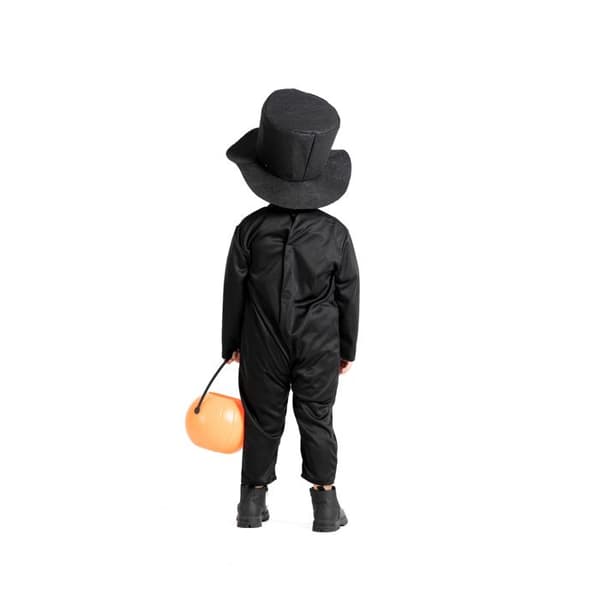 Barnkostym - CIAO - Unisex bebiskostym skelett - Svart - 1-2 år - Polyester