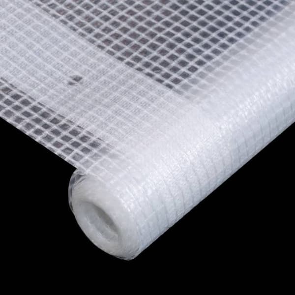 vidaXL Leno Presenning 260 g/m² 3 x 2 m Vit