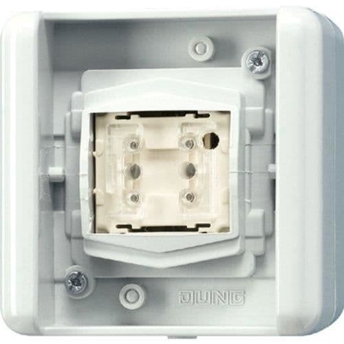 Interrupter - JUNG - 8471.02Ledw Knx - Vit - Inomhus - Elektrisk - Tryckknapp