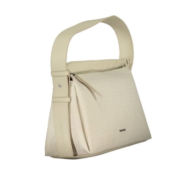 Beige handväska i polyester från Calvin Klein
