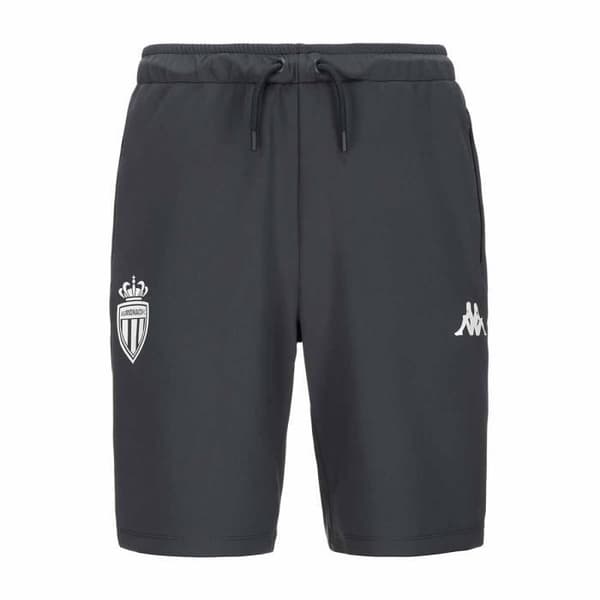 AS Monaco fotbollsshorts för män - Mörkgrå - Andningsbar