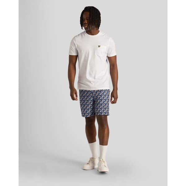 Kort blommönstrad Lyle & Scott