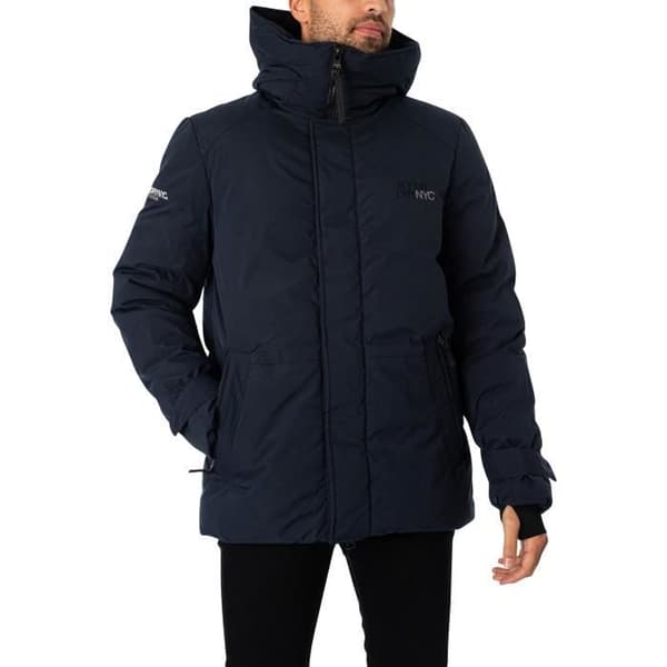 Parka Vindjacka Fodrad City - Superdry - Herr - Blå