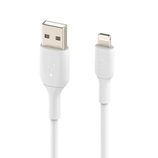 BELKIN Lightning till USB-A-kabel 0,15M Vit