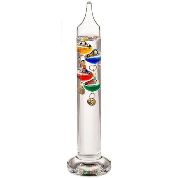 Galileo termometer för inomhusbruk 18 cm
