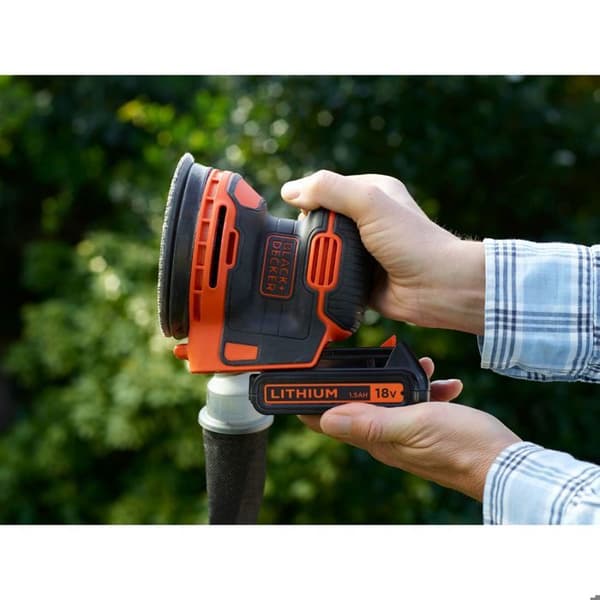 Black & Decker BDCROS18 Excenterslip 18V 125mm