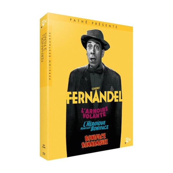 Coffret Fernandel 3 Filmer Blu-ray