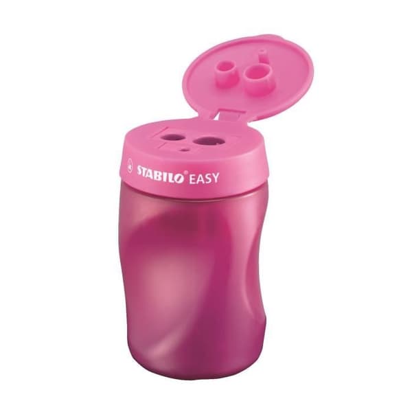 Taille-crayon - STABILO - Easysharpener - Ergonomisk - Högerhänt - Rosa