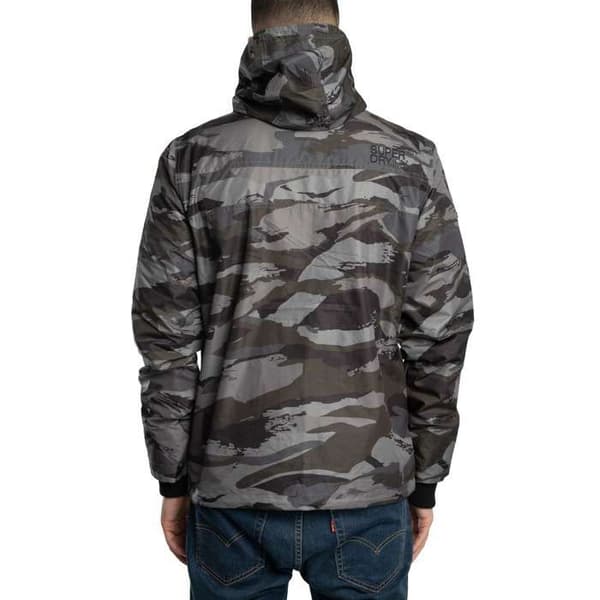 Vindjacka med huva för fjället - Superdry