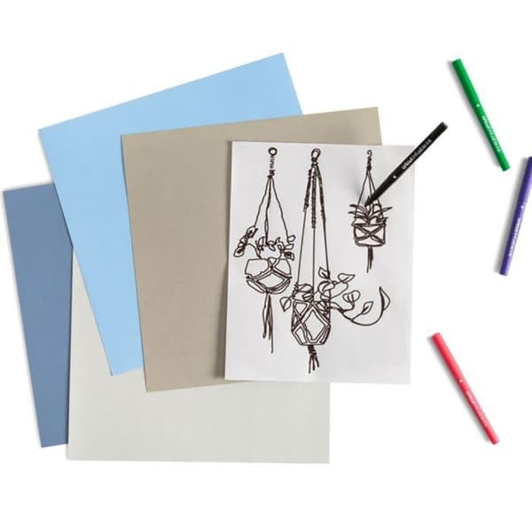 Färgpennor - Cricut - Explore/Maker - Neon Infusible Ink - 5 stycken