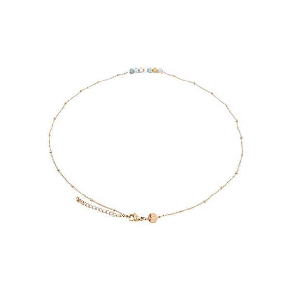 Collier PIANA i Amazonitstenar