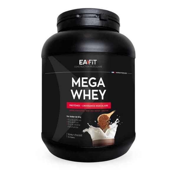 Eafit Mega Whey Chokladsmak 750g