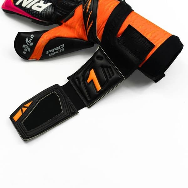 Rinat Egotiko Pro målvaktshandskar - orange/svart