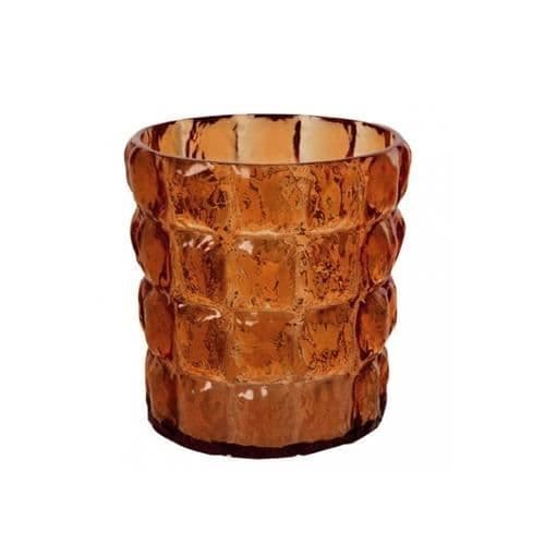 Vas - Kartell - Quiltad - Brun - Plast - Modern