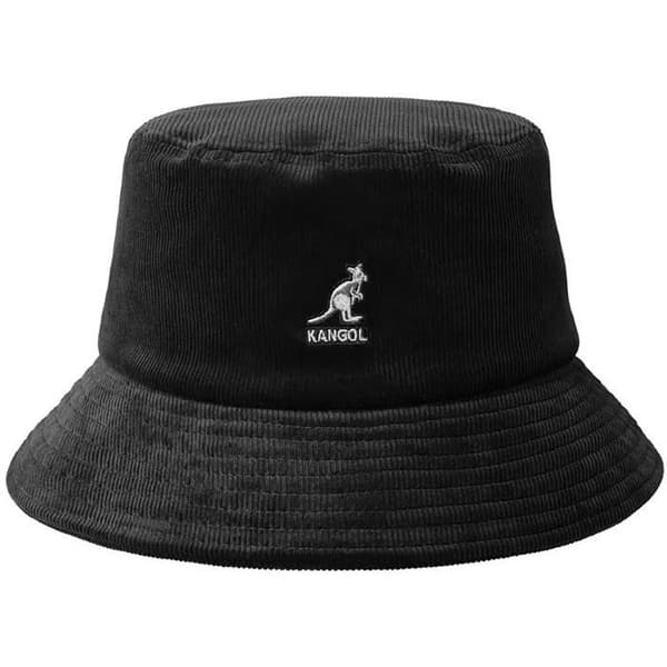 Kangol Bob Bucket svart kordflor M - 98% bomull, 2% elastan