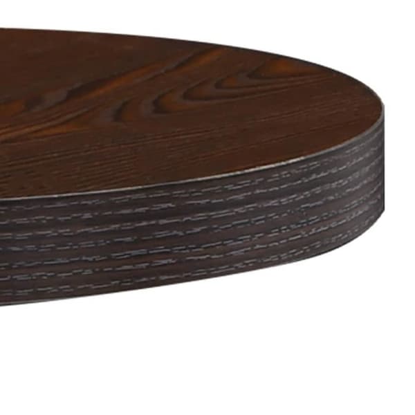 vidaXL Bistrobord Mörkbrun 40 cm MDF